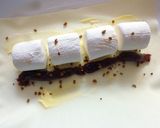 簡単⋆つぶあん×マシュマロの焼き春巻き作り方2写真