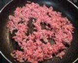 小松菜と豚挽肉の簡単ご飯作り方3写真