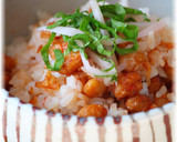 爽やか♡新生姜とエビ豆の混ぜご飯作り方7写真