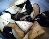 ◆簡単脇役　なすのピリカラ香味煮◆作り方3写真