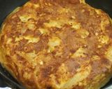 卵２個でふわふわスペイン風オムレツ作り方6写真