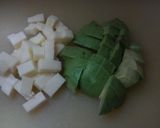 プロセスチーズとアボカドのマカロニサラダ作り方1写真
