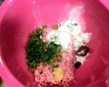 れんこんのミンチ挟み あんかけ風作り方1写真