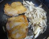 チキンきのこ春雨カレークリームソース作り方4写真