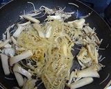 チキンきのこ春雨カレークリームソース作り方5写真