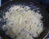 チキンきのこ春雨カレークリームソース作り方6写真
