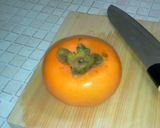 riikﾝ宅の簡単柿ｹｰｷ☆♪作り方1写真