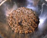 大豆ミートで作るヘルシー麻婆豆腐☆作り方1写真