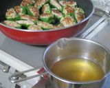 ピーマンの肉詰めチーズイン作り方7写真