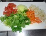 鶏モモ肉のミストローネ作り方2写真
