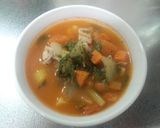 鶏モモ肉のミストローネ作り方7写真
