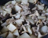 フライパンde豚肉大根生しいたけの炒め煮作り方4写真