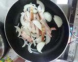 cafe気分♪和風クリームパスタ作り方3写真