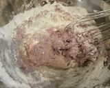 見た目は悪いよ■紫芋の青い炊飯器ケーキ作り方5写真