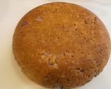見た目は悪いよ■紫芋の青い炊飯器ケーキ作り方9写真