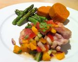 鶏肉・白身魚に合う☆マンゴーサルサ作り方5写真