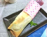塩バナナ・マシュマロ・クリチの焼き春巻き作り方7写真