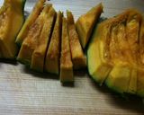 簡単♪和風のかぼちゃサラダ作り方1写真