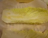 白菜と豚薄切り肉の塩麹蒸し作り方1写真