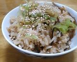 塩昆布とさつま芋ご飯作り方5写真