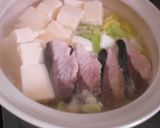ブリ・豆腐・白菜の3点鍋作り方10写真
