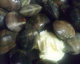 簡単!あさりのバター酒蒸し作り方1写真