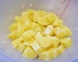 *じゃがいもの明太チーズ和え*作り方4写真