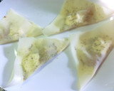春巻きの皮で　サクサクスナック　作り方5写真
