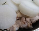 大根と鶏手羽元の煮もの作り方2写真