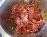 マリネdoビーフ(ビーフの漬け焼き）作り方5写真