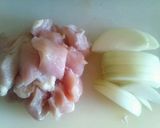 時短早茹でマカロニで♪鶏マカロニグラタン作り方1写真