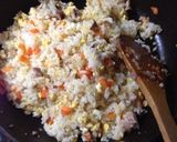 蟹あんかけチャーハン作り方5写真
