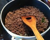 ニラ肉味噌スパゲッティ作り方1写真