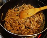 豚肉と筍と牛蒡の甜麺醤炒め作り方3写真