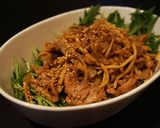 豚肉と筍と牛蒡の甜麺醤炒め作り方4写真