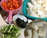 めんつゆで☆簡単大根のにしめ作り方1写真