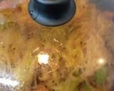 レンコン入り塩焼きそば作り方5写真