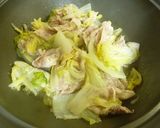 白だしで♪白菜と豚肉の煮物作り方4写真