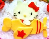 キャラ弁＊キティー作り方3写真