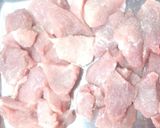 カルピスで白い酢豚！作り方1写真