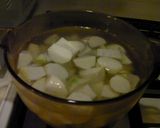 芋煮鍋。我家風!作り方4写真