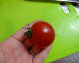 トマトとバジルで♪　ブルスケッタ♪作り方1写真