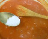 トマトスープ（ハンガリーの給食の味）作り方5写真