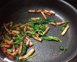 ベーコンほうれん草☆トマトパスタ作り方5写真