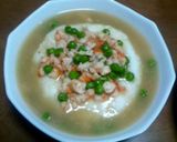 蕪蒸し！海老とグリーンピースの生姜風味餡作り方7写真