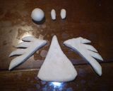 クリスマスのスイートメイプルエンジェル♪作り方5写真