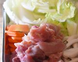 鍋の残り食材で簡単★鶏のクリーム煮作り方1写真