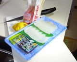 岩下新生姜deイカのさっぱりサラダ作り方1写真