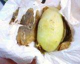 鮭と里芋の味噌チーズグラタン作り方2写真