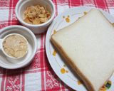 朝食にサクッとフレーバー風トースト☺作り方1写真